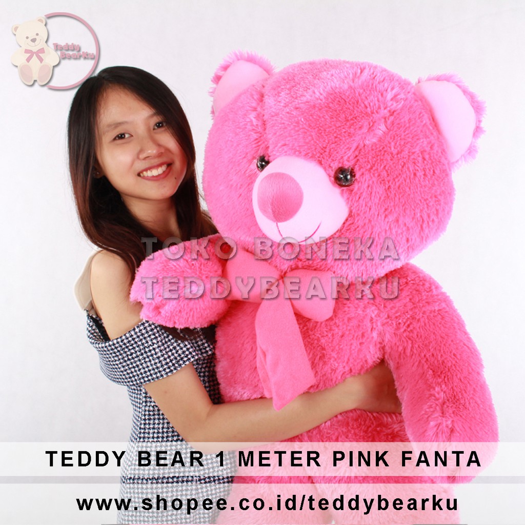 Detail Gambar Boneka Teddy Bear Warna Pink Nomer 13