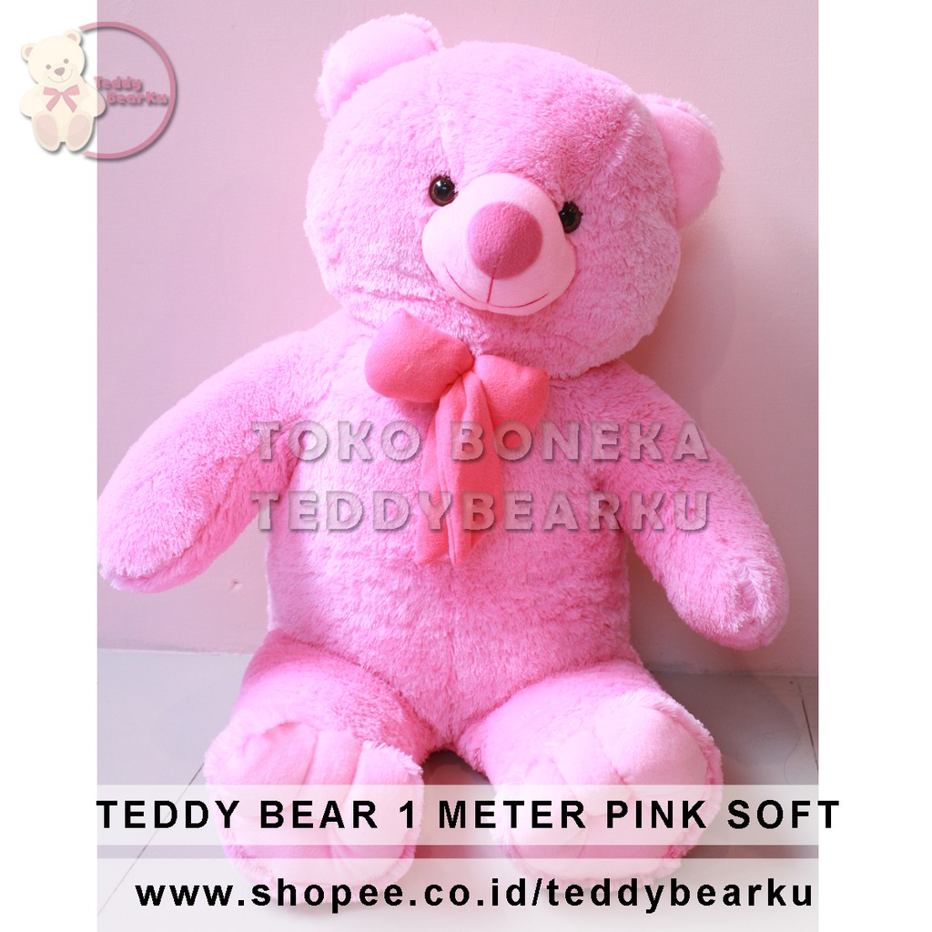 Detail Gambar Boneka Teddy Bear Warna Pink Nomer 4