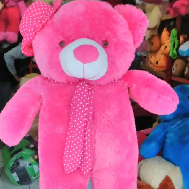Detail Gambar Boneka Teddy Bear Warna Pink Nomer 7