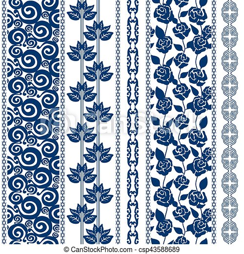 Detail Gambar Border Batik Nomer 21