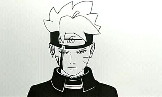 Detail Gambar Boruto Hitam Putih Nomer 21