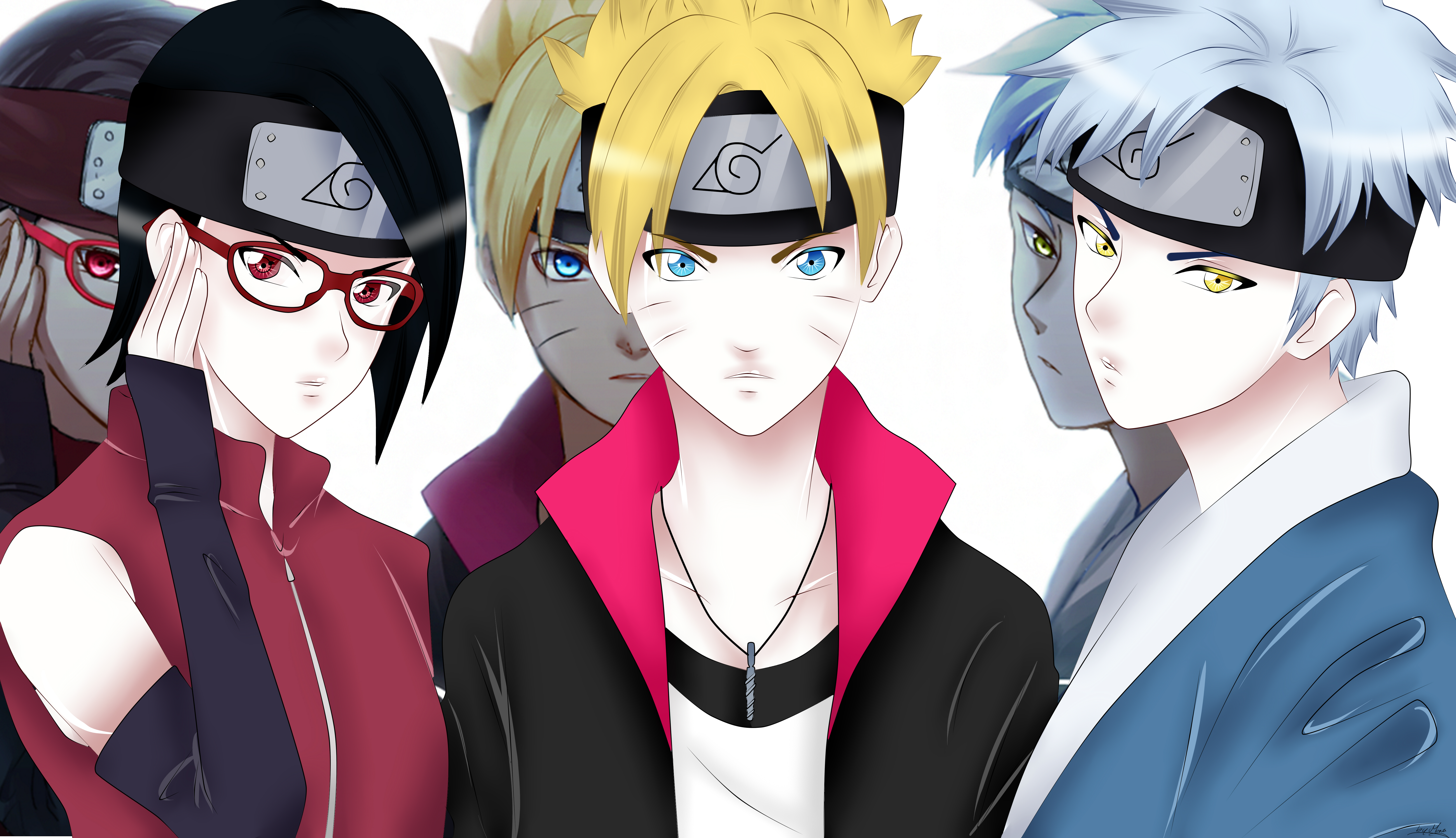 Detail Gambar Boruto Sarada Misuki Nomer 16