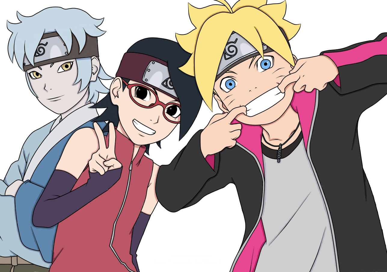 Detail Gambar Boruto Sarada Misuki Nomer 4