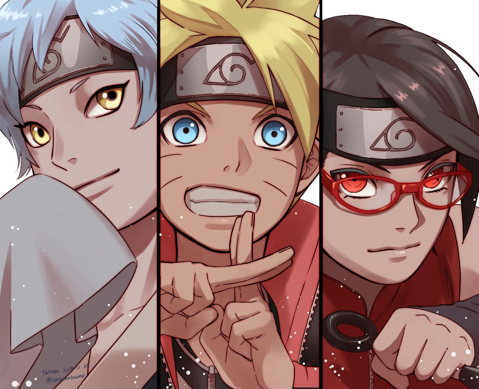 Detail Gambar Boruto Sarada Misuki Nomer 6