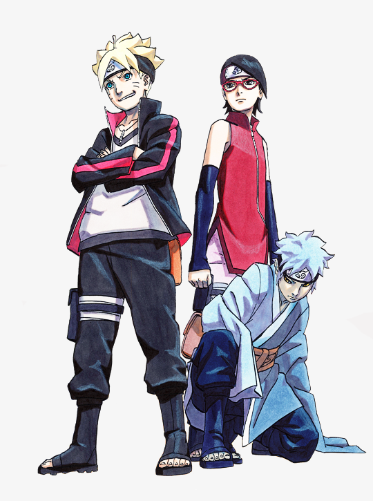 Detail Gambar Boruto Sarada Mitsuki Nomer 3