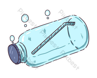 Detail Gambar Botol Plastik Kartun Nomer 23