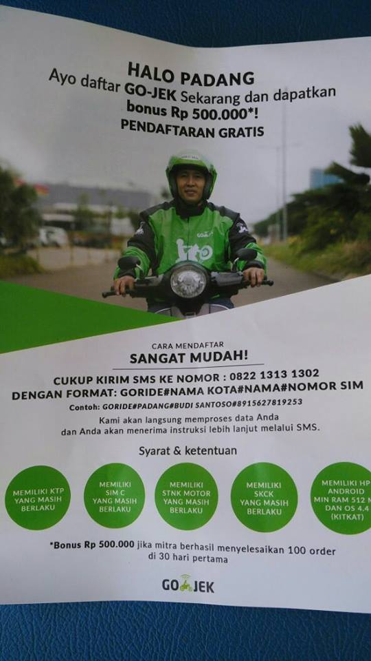 Detail Gambar Brosur Ojek Online Nomer 21