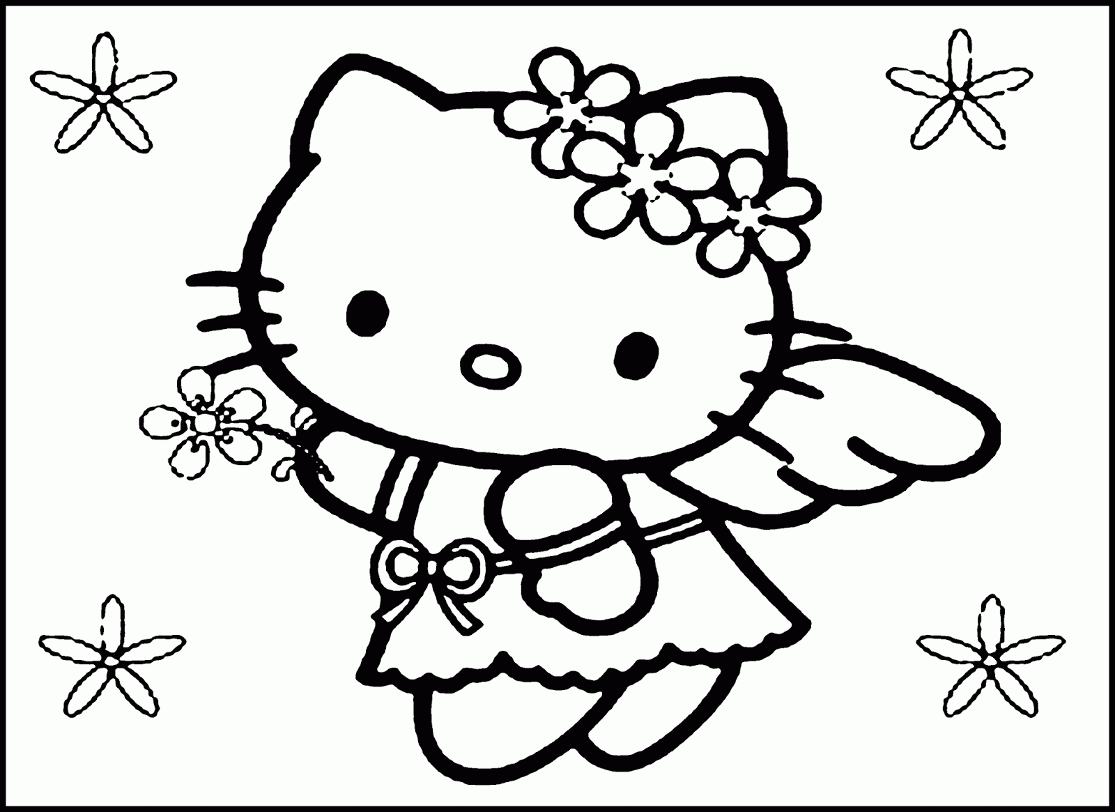 Detail Gambar Buat Menggambar Cartoon Hello Kitty Nomer 22