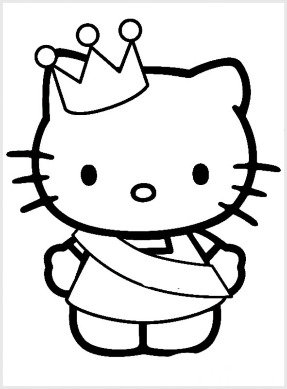 Detail Gambar Buat Menggambar Cartoon Hello Kitty Nomer 24