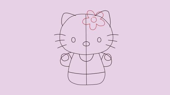 Detail Gambar Buat Menggambar Cartoon Hello Kitty Nomer 34