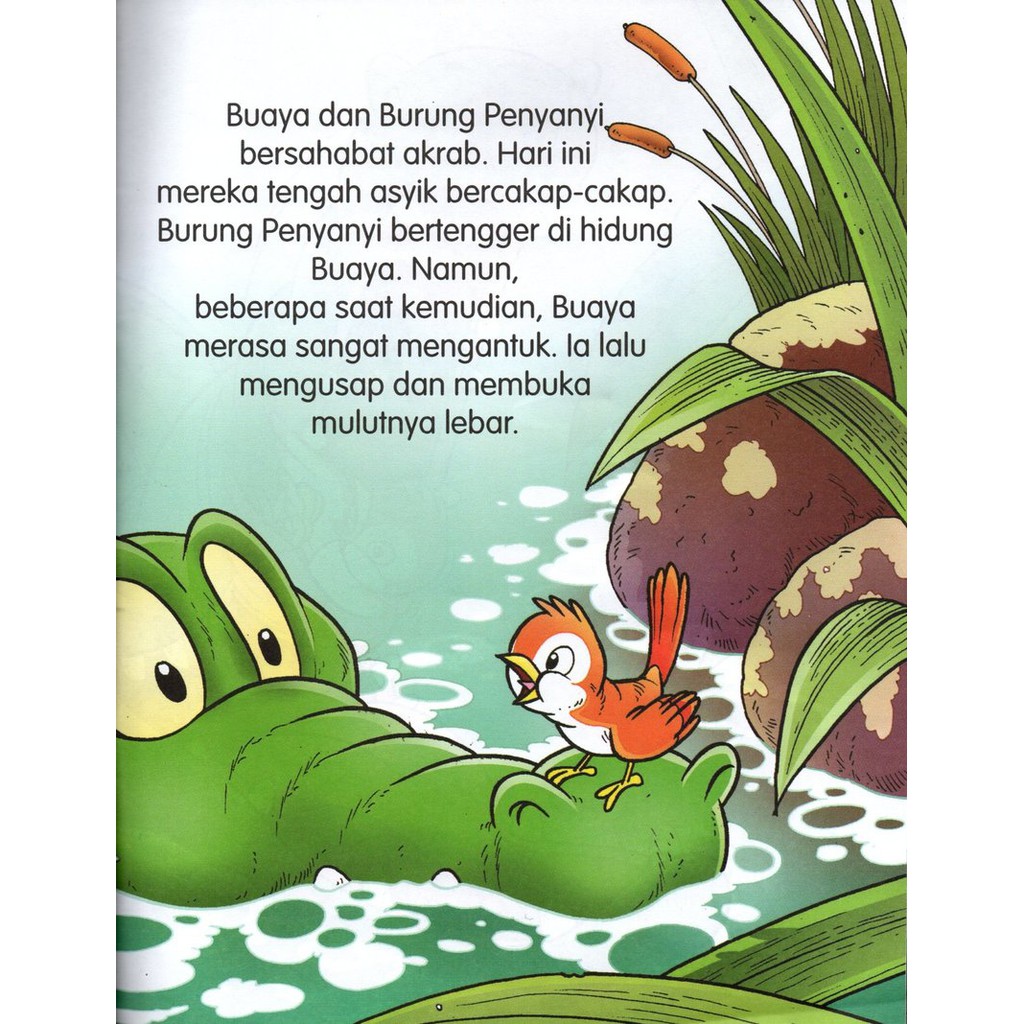 Detail Gambar Buaya Dan Burung Untuk Cerita Anak Nomer 4