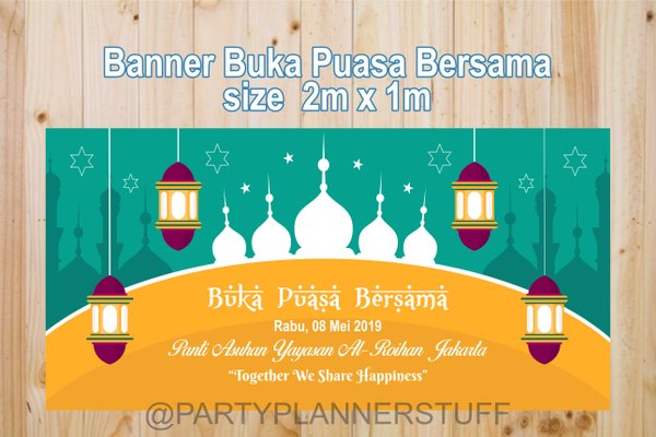 Gambar Bukber Untuk Banner Background Lebaran Yang Bagus Buat Banner - KibrisPDR