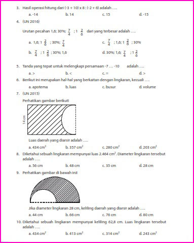 Detail Gambar Buku Matematika Kelas 6 Nomer 34