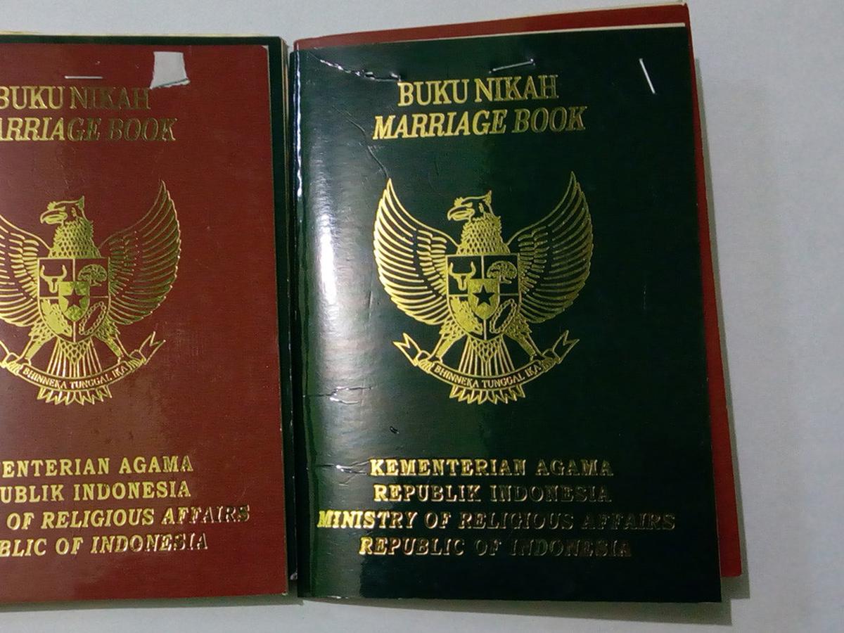 Detail Gambar Buku Nikah Nomer 33