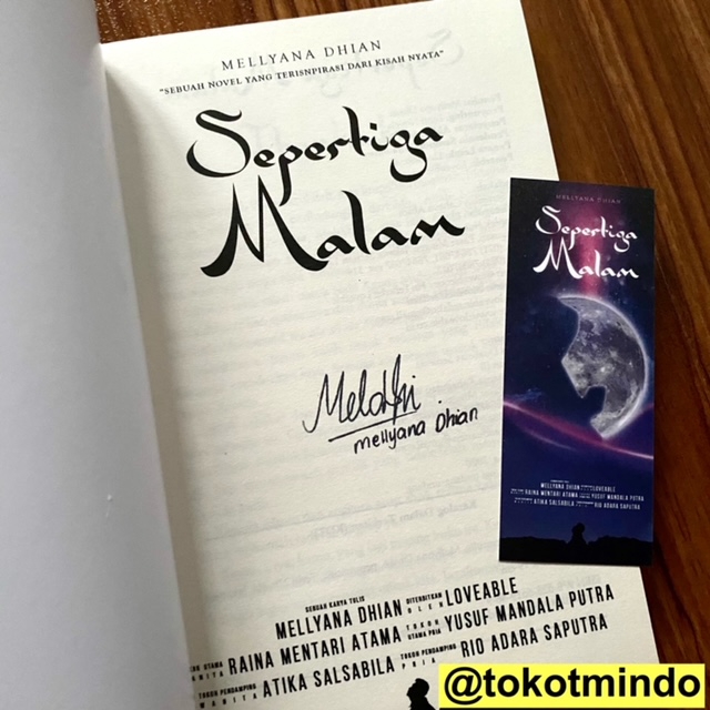 Detail Gambar Buku Novel Sepertiga Malam Nomer 3