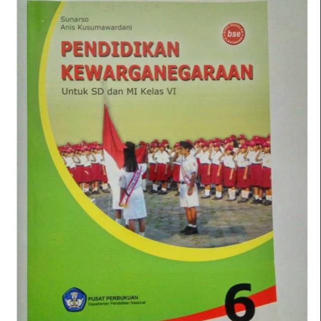 Detail Gambar Buku Pendidikan Kewarganegaraan Untuk Sdmi Kelas Vi Nomer 3