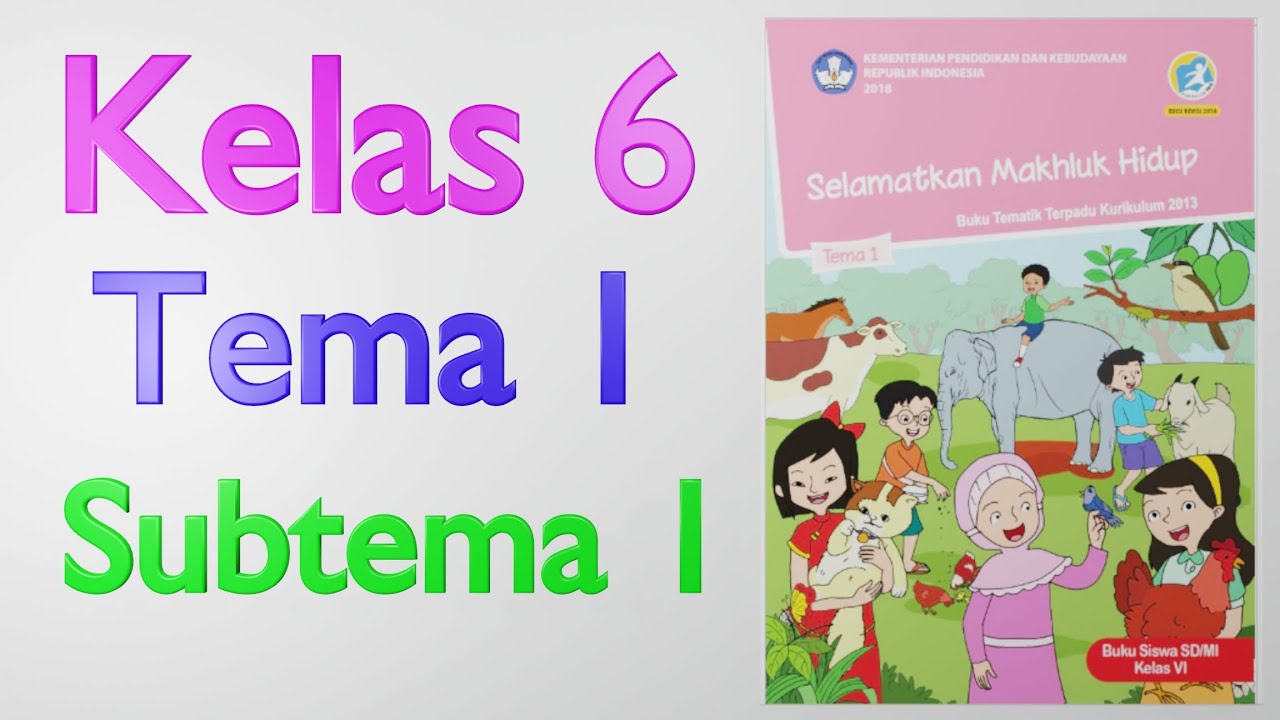 Detail Gambar Buku Tema 1 Kelas 6 Nomer 20