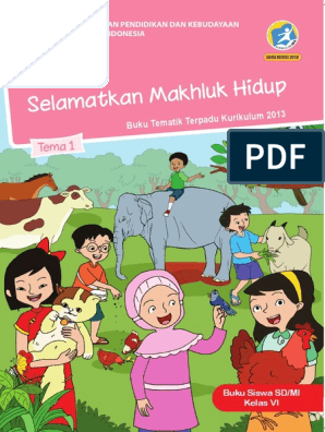 Detail Gambar Buku Tema 1 Kelas 6 Nomer 34