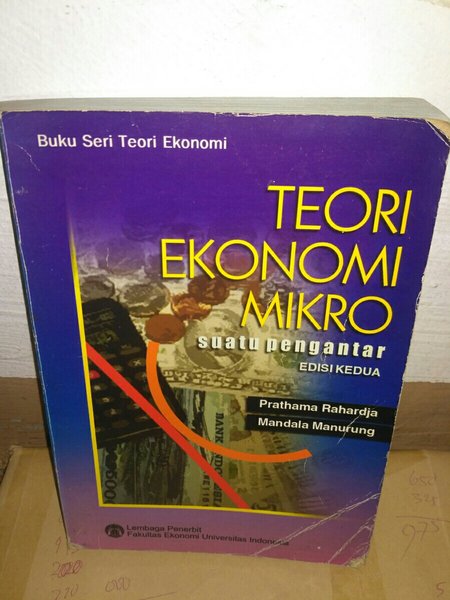 Detail Gambar Buku Teori Ekonomi Mikro Nomer 30