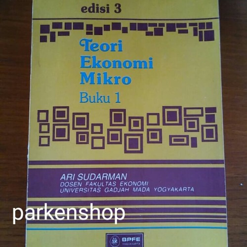 Detail Gambar Buku Teori Ekonomi Mikro Nomer 47