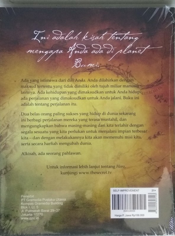 Detail Gambar Buku The Secret Nomer 35