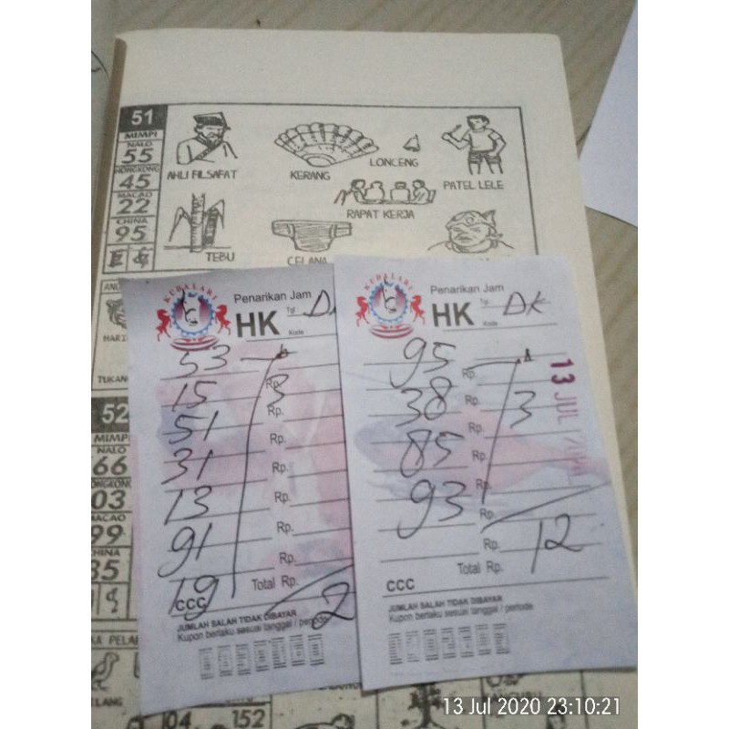 Detail Gambar Buku Togel Nomer 48