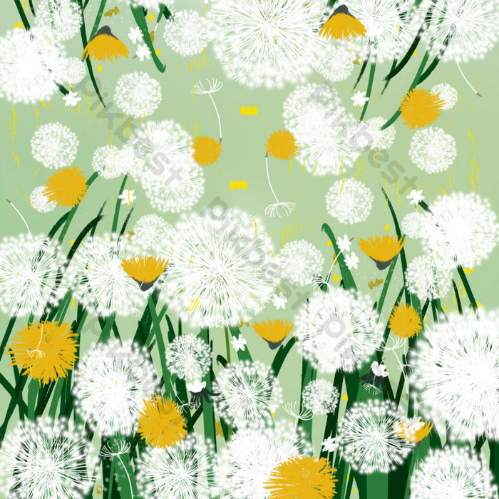 Detail Gambar Bunga Dandelion Sampul Buku Tulis Nomer 5