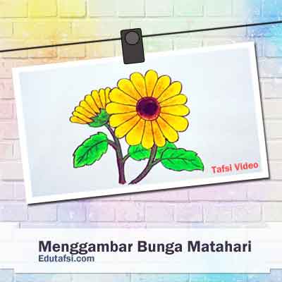 Detail Gambar Bunga Matahari Di Buku Gambar Nomer 5