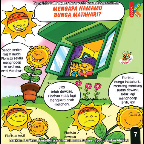 Detail Gambar Bunga Matahari Untuk Anak Sd Nomer 36