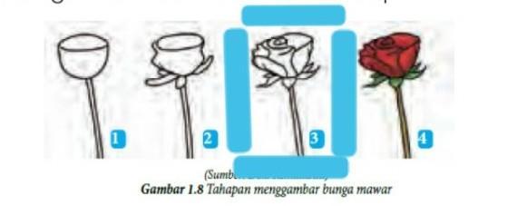 Detail Gambar Bunga Mawar Dan Cara Menggambarnya Nomer 36