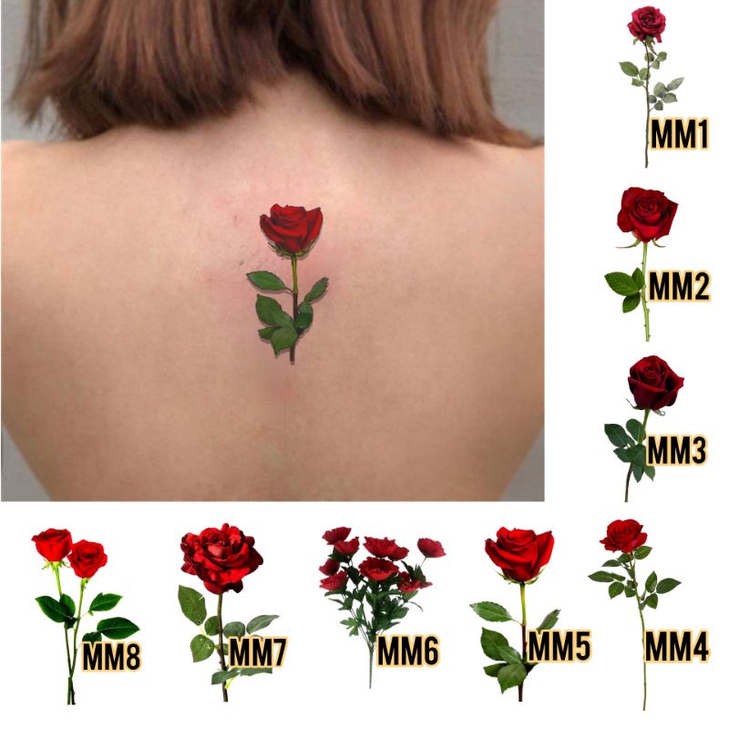 Detail Gambar Bunga Mawar Untuk Tato Nomer 18