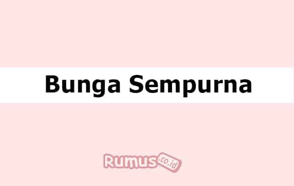 Detail Gambar Bunga Sempurna Dan Sebutkan Bagian Bagiannya Nomer 26