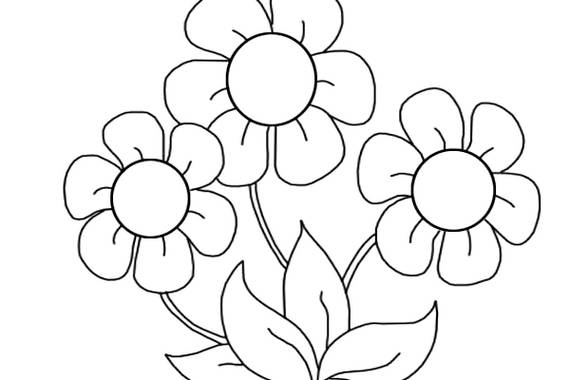 Detail Gambar Bunga Untuk Belajar Mewarnai Nomer 21