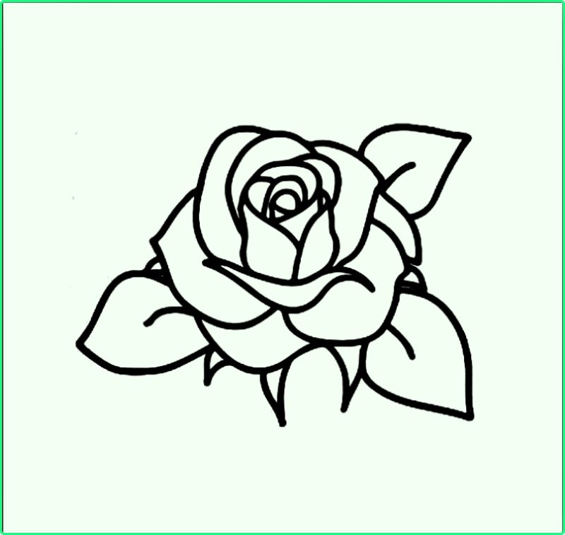 Detail Gambar Bunga Yg Mudah Untuk Digambar Nomer 18