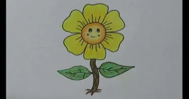 Detail Gambar Bunga Yg Mudah Untuk Digambar Nomer 40