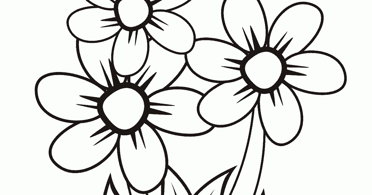 Detail Gambar Bunga Yg Mudah Untuk Digambar Nomer 46