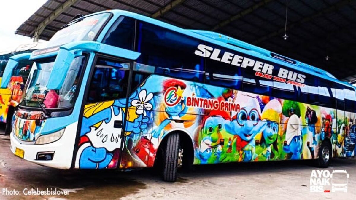 Detail Gambar Bus Bintang Prima Makassar Nomer 44