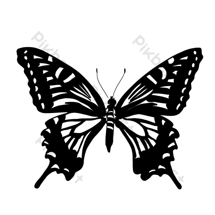 Detail Gambar Butterfly Hitam Putih Nomer 40