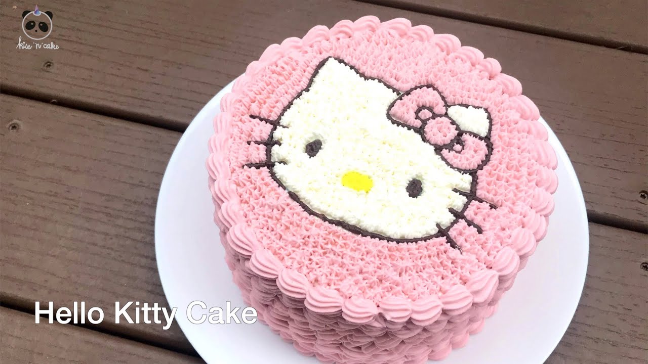 Detail Gambar Cake Hello Kitty Nomer 2