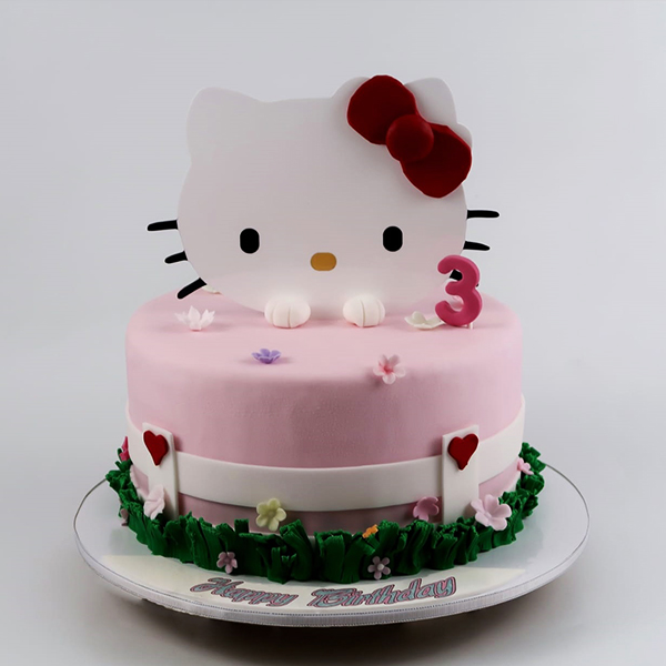 Detail Gambar Cake Hello Kitty Nomer 12