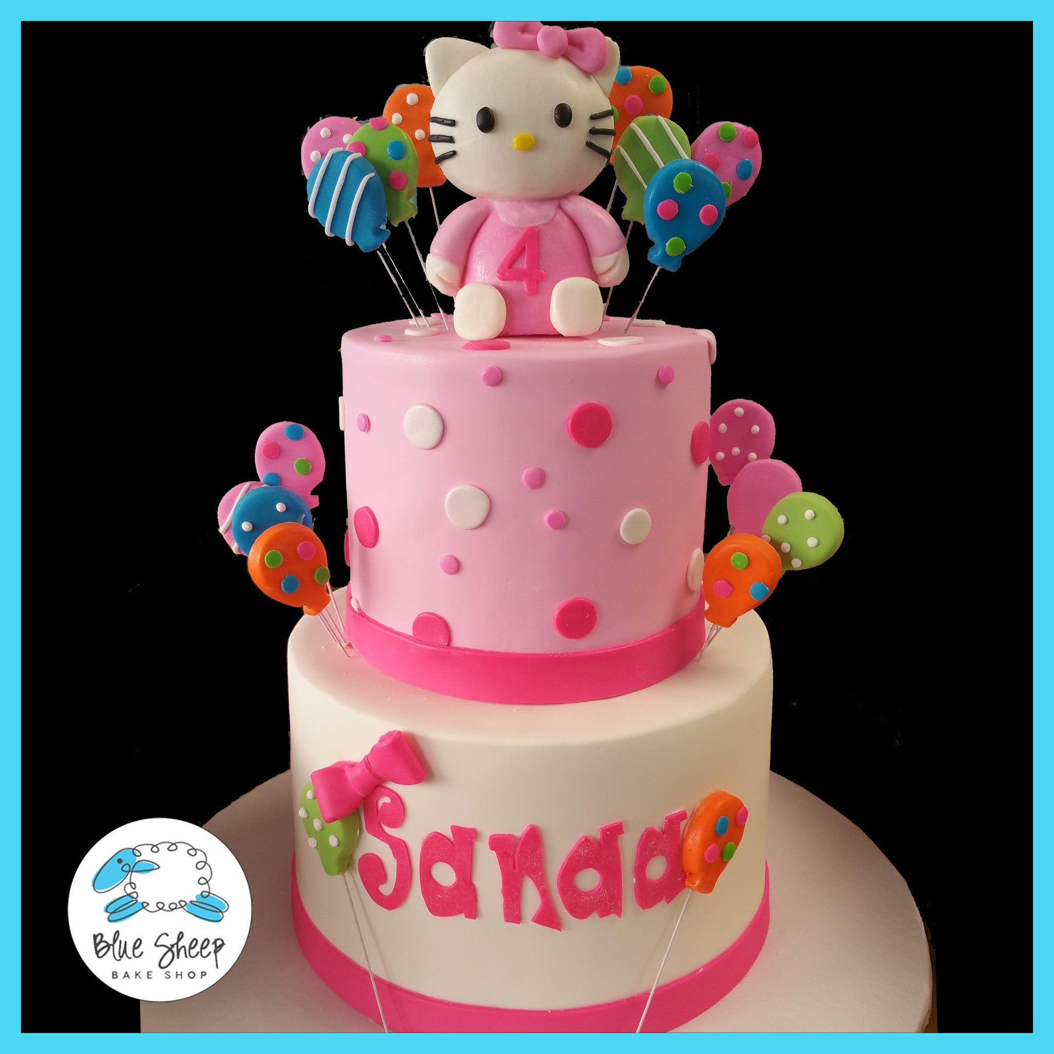 Detail Gambar Cake Hello Kitty Nomer 15