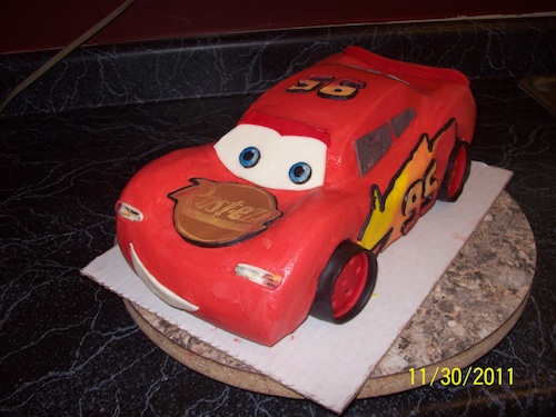 Detail Gambar Cake Mobil Cars Buttercream Nomer 33