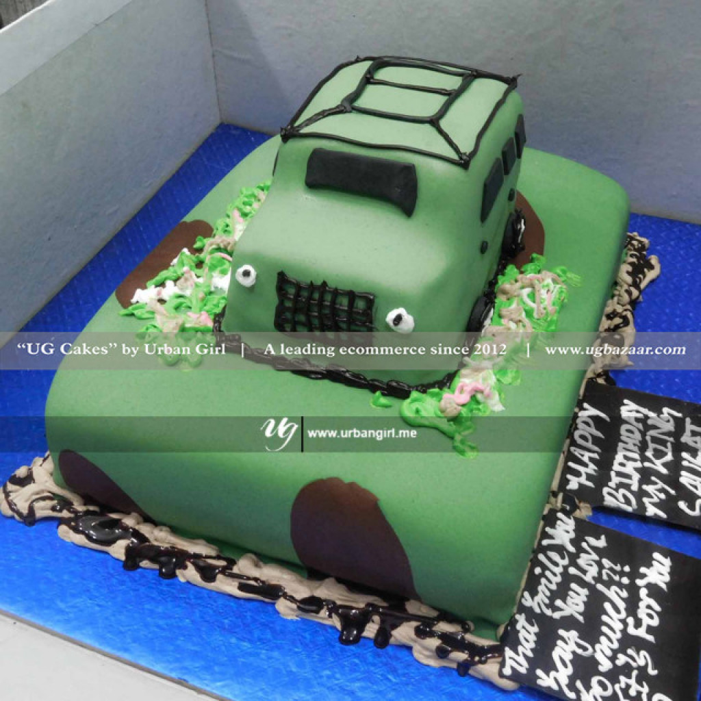 Detail Gambar Cake Mobil Cars Buttercream Nomer 35