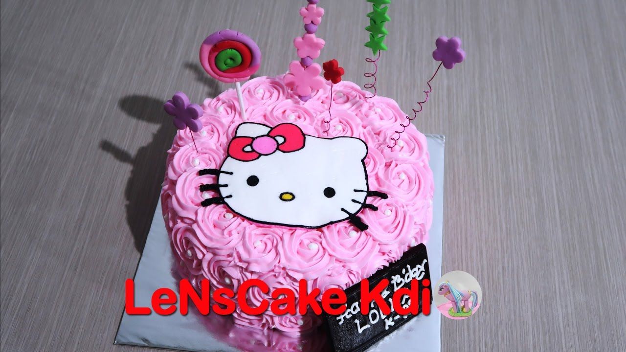 Detail Gambar Cake Ulang Tahun Hello Kitty Nomer 31