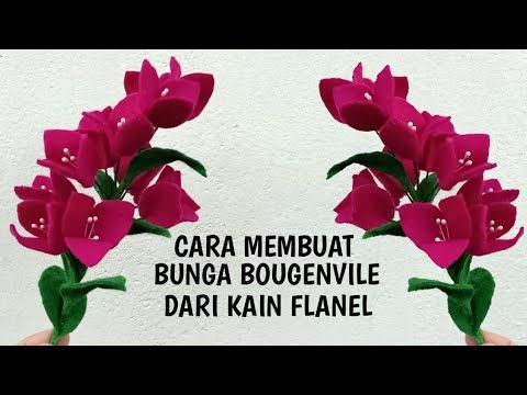 Detail Gambar Cara Membuat Bunga Flanel Nomer 28