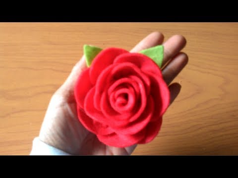 Detail Gambar Cara Membuat Bunga Mawar Dari Kain Flanel Nomer 13