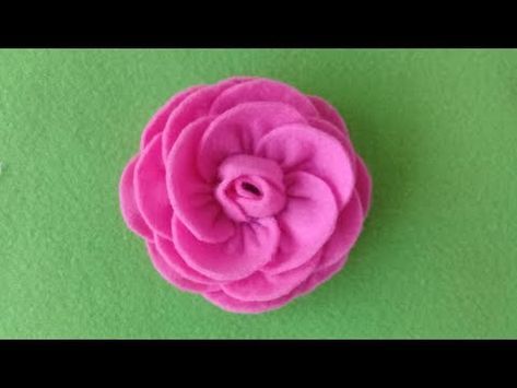 Detail Gambar Cara Membuat Bunga Mawar Dari Kain Flanel Nomer 10