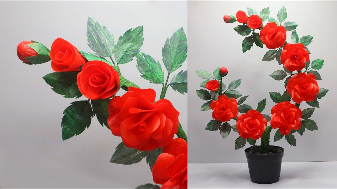 Detail Gambar Cara Membuat Bunga Mawar Dari Kertas Origami Nomer 17
