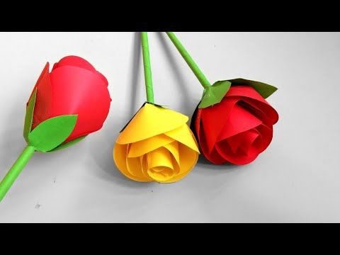 Detail Gambar Cara Membuat Bunga Mawar Dari Kertas Origami Nomer 4