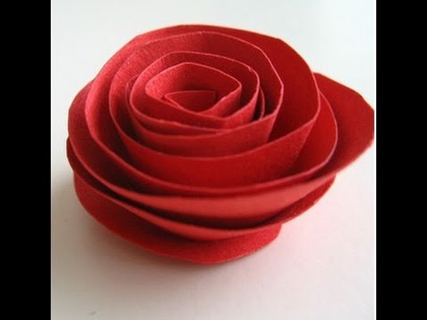 Detail Gambar Cara Membuat Bunga Mawar Dari Kertas Origami Nomer 39
